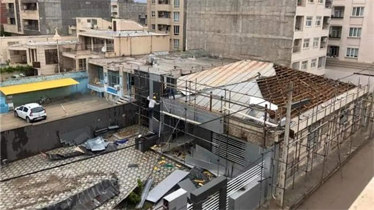 اجرای عملیات احداث ساختمان جدید بیمه پاسارگاد در شهر بجنورد