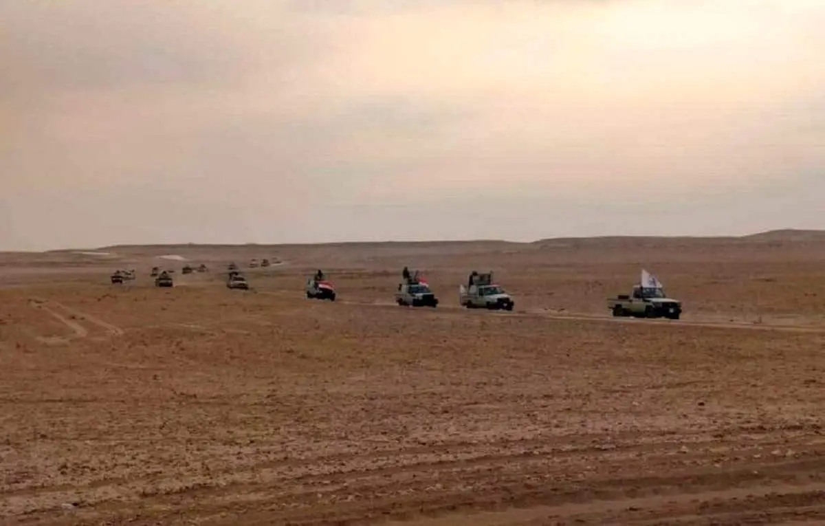 عملیات بزرگ امنیتی الحشدالشعبی در شمال غرب عراق