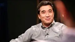 اعتراض خداداد عزیزی به فیلمبردار صداوسیما به‌خاطر ترامپ /عکس