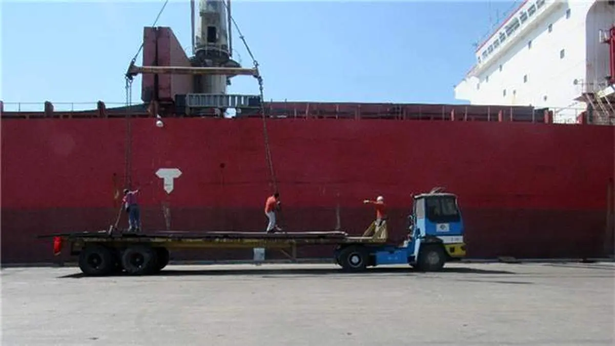 از سرگیری صادرات مستقیم محصولات شرکت فولاد اکسین خوزستان