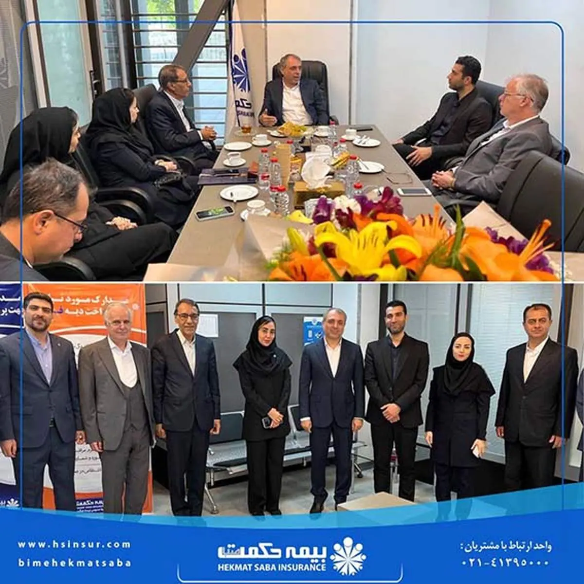 دکتر بهاری فر با فرمانده پایگاه هوایی شهید دوران شیراز دیدار کرد
