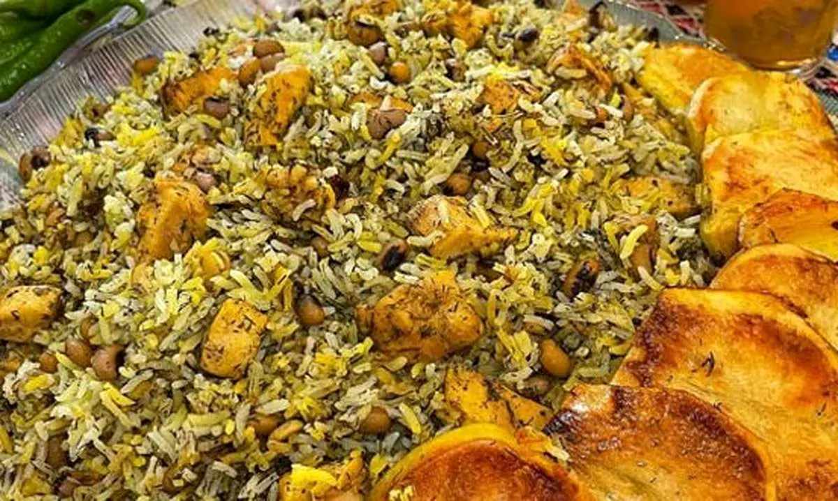 طرز تهیه لوبیا پلوی شیرازی ؛ غذایی خوشمزه و پرطرفدار با دستوری ساده