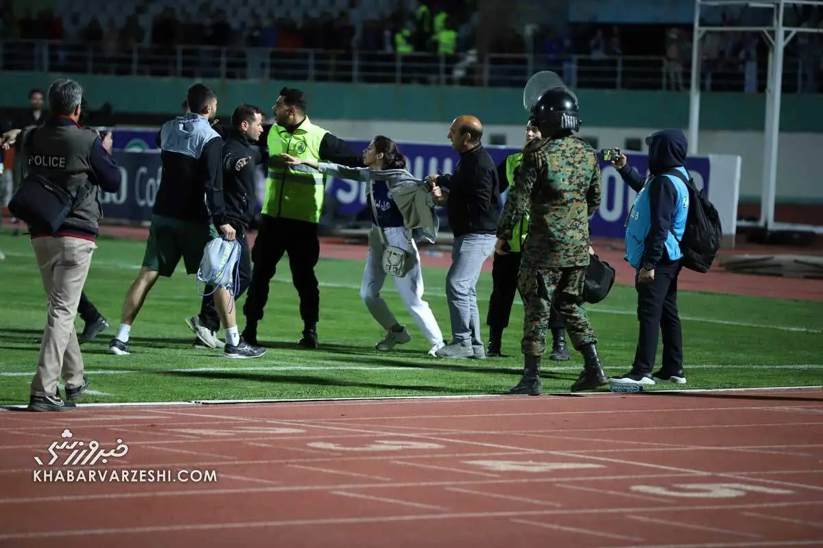 جنجال اولین دختر جیمیجامپ ایران در بازی استقلال!+عکس