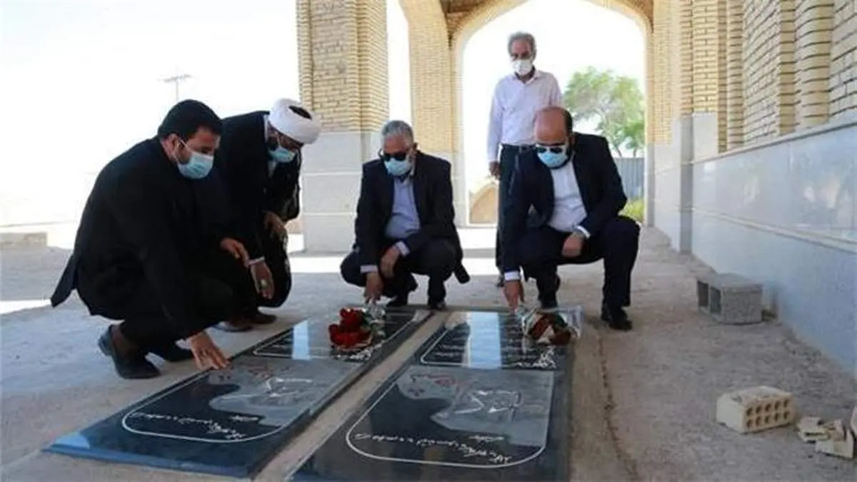 حضور مدیر عامل شرکت نفت ایرانول و هیات همراه در یادمان شهدای غواص خرمشهر
