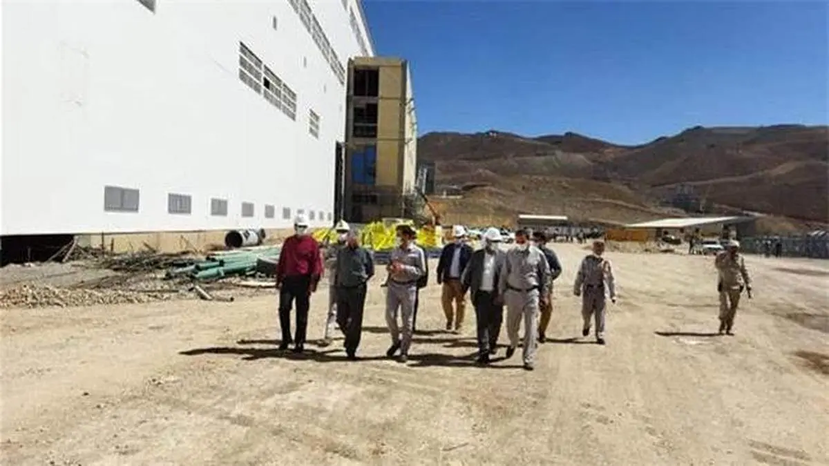 بازدید مدیرعامل شرکت مس از دو طرح مهم تولید کنسانتره مس