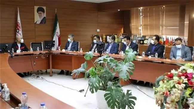 برگزاری جلسه مدیران بانک سپه استان و مدیران حوزه انصار بانک سپه با مدیر عامل شرکت فولاد اکسین
