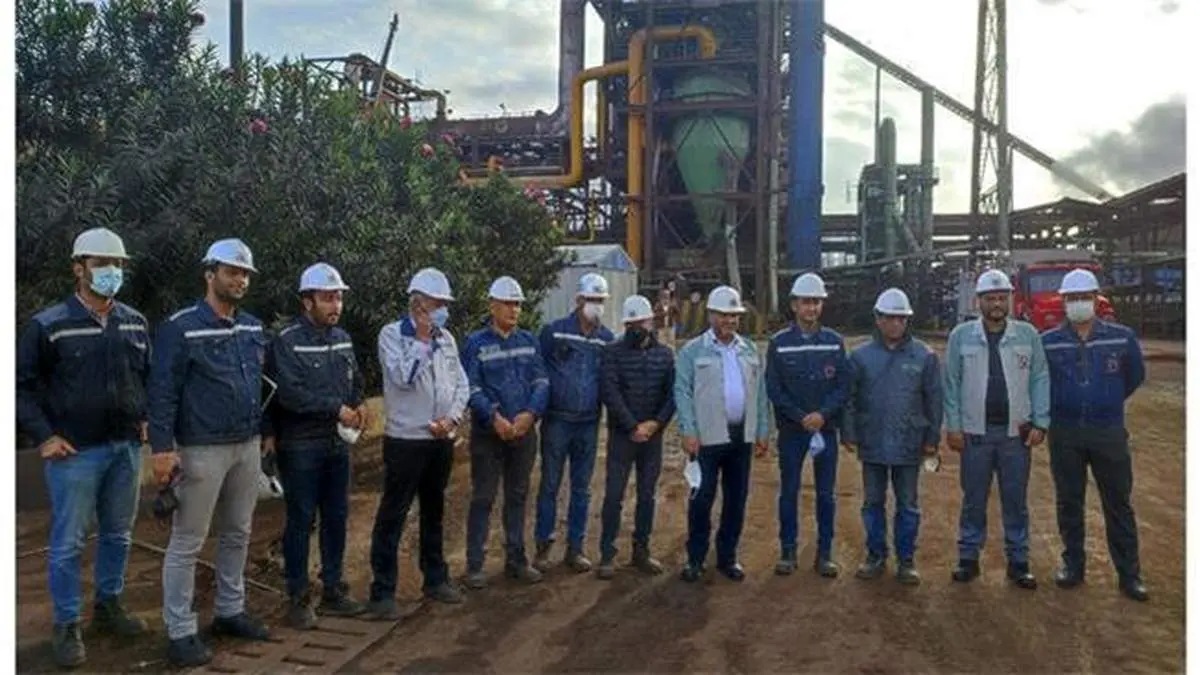 تقدیر مدیرعامل شرکت آهن و فولاد ارفع از عوامل اجرایی پروژه افزایش ظرفیت واحد احیا مستقیم