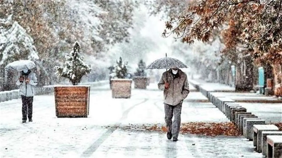 برف و باران در راه تهران/ کاهش دما طی فرداشب