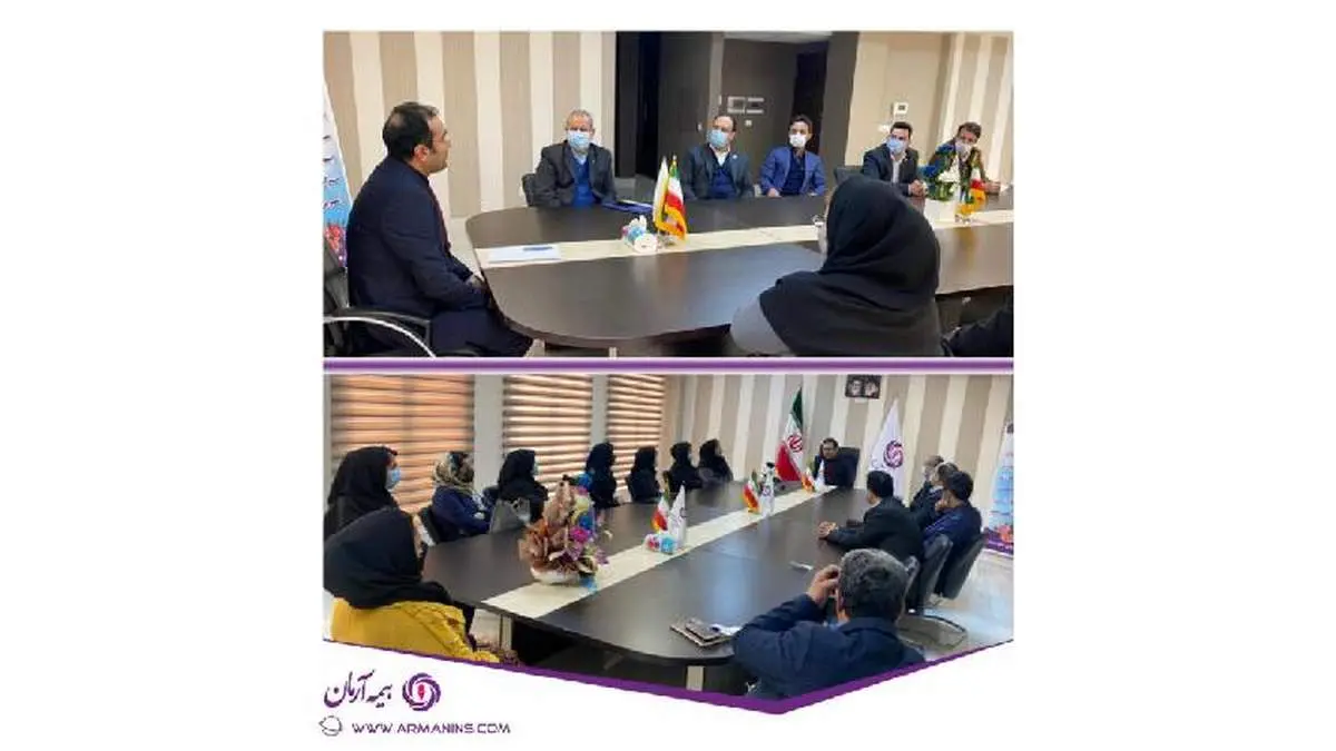 جلسه هم اندیشی با نمایندگان شعبه سنندج بیمه آرمان توسط معاونت بازاریابی و فروش