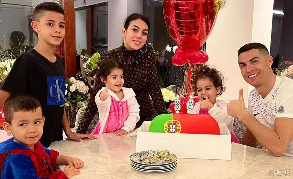 جشن تولد ساده دختر رونالدو/ فیلم