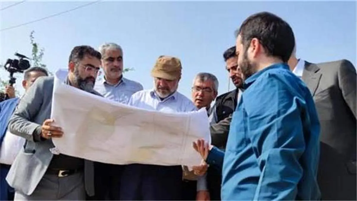 بازدید علی عسکری از محل احداث پارک فناوری پتروشیمی «فدک» در عسلویه