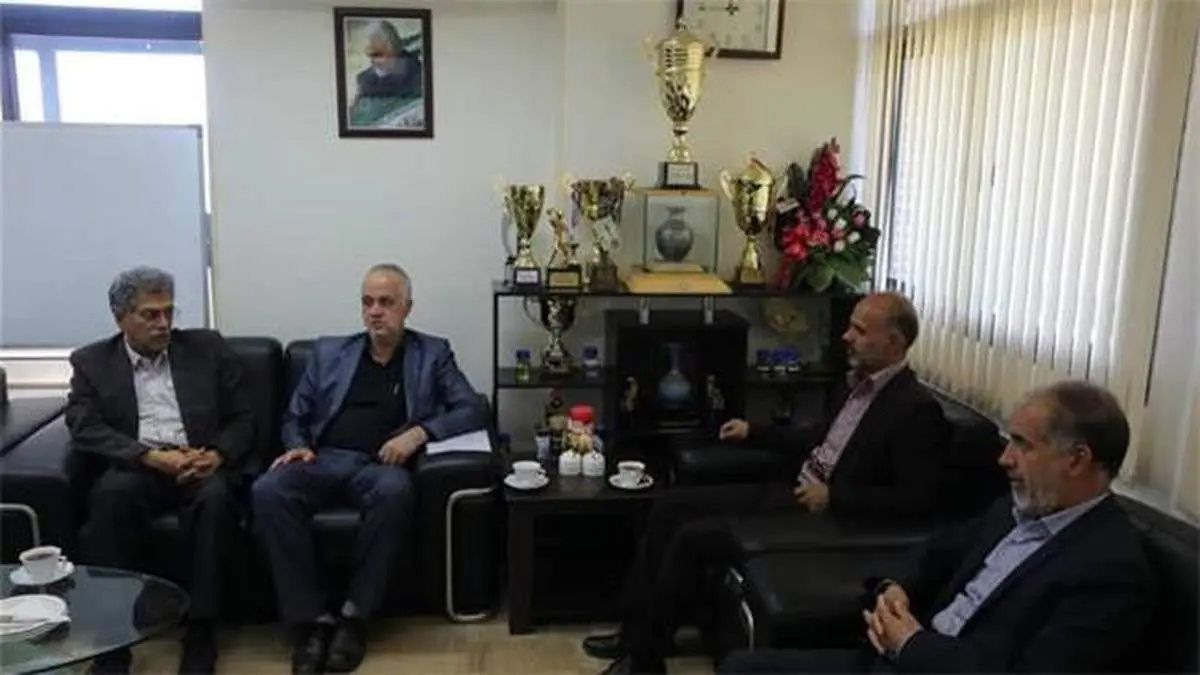 دیدار مدیرعامل شرکت پالایش نفت امام خمینی (ره) شازند با مدیریت محترم عامل