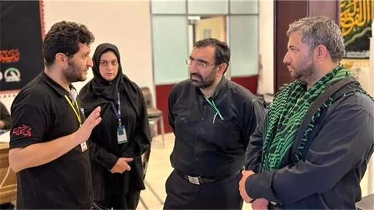 بازدید مدیرکل روابط عمومی بیمه مرکزی از مرکز عملیات بیمه سامان در کربلا