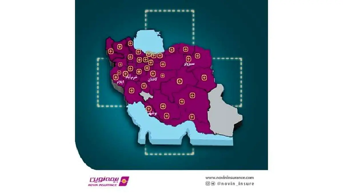 اتوپلاس طلایی بیمه نوین در 5 شهر جدید راه اندازی شد