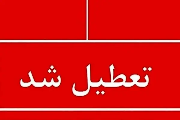 خبر فوری/ مدارس فردا شنبه ۲۹ آذر تعطیل شد/ اسامی شهرها