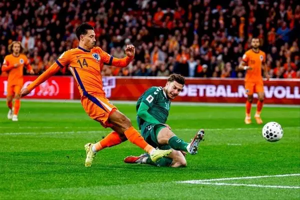 خلاصه بازی جذاب و تماشایی هلند4- لیتوانی 0/ ببینید