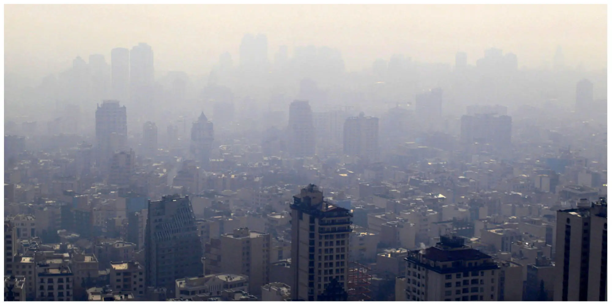 مرگ ۹ هزار تهرانی بر اثر آلودگی هوا !