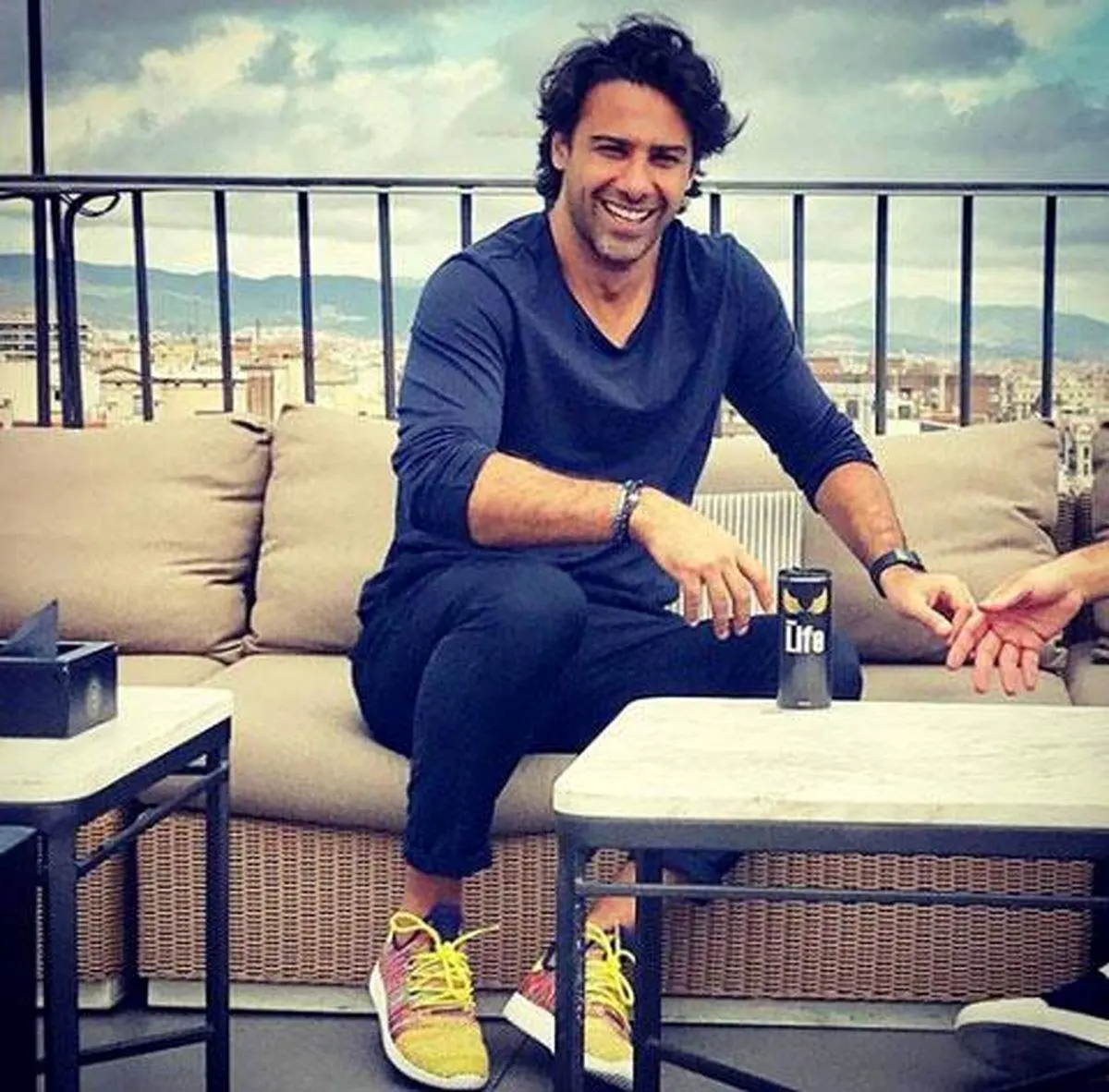 لاکچری بازی فرهاد مجیدی در امارات/ عکس