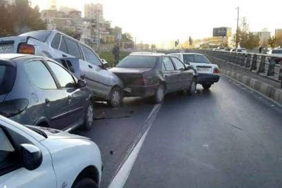 ببینید | مقصر تصادف  زنجیرهای سنگین در اتوبان زینالدین  که بود؟