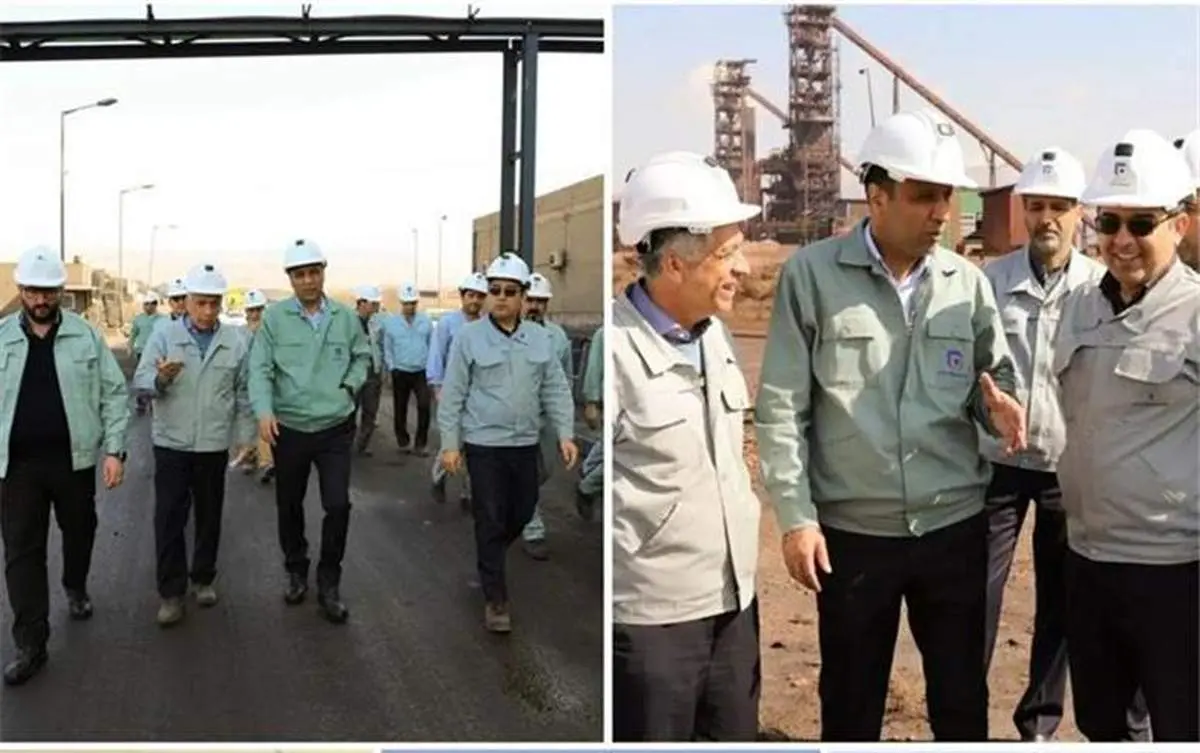 بازدید مدیرعامل فولاد خراسان از خطوط تولید شرکت