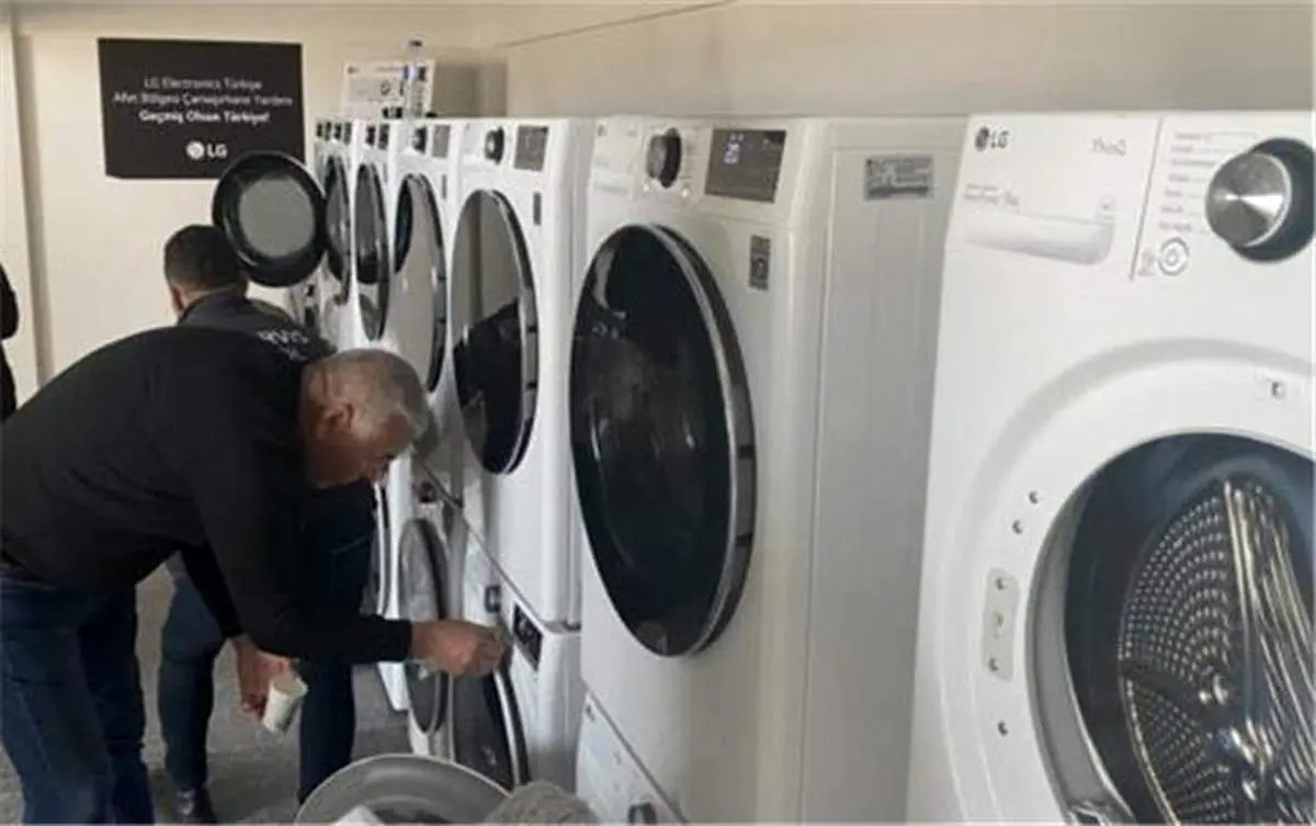 ارائه محصولات و خدمات ال‌جی جهت کمک به زلزله‌زدگان ترکیه