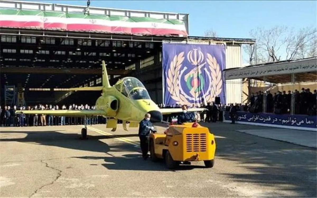 نمونه معیار تولید جت آموزشی «یاسین» رونمایی شد/ خط تولید انبوه این پرنده آموزشی افتتاح شد