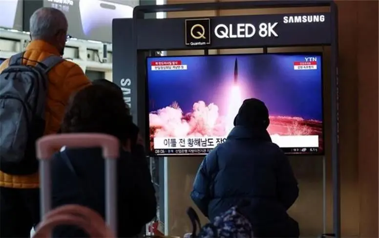 پرتاب موشک توسط کره‌شمالی در آستانه نشست رهبران سئول-توکیو