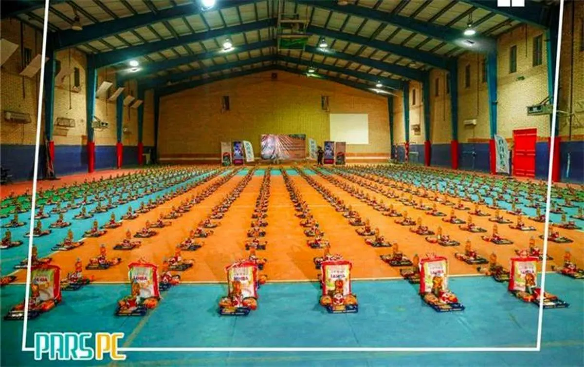 توزیع ۱۰۰۰ بسته کمک معیشتی در ماه مبارک رمضان