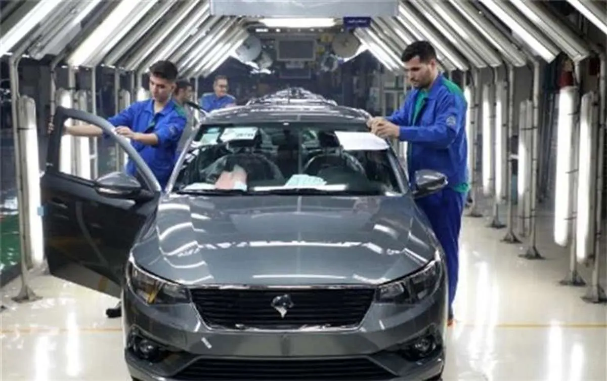 رشد ۵۸ درصدی تولید در گروه صنعتی ایران خودرو