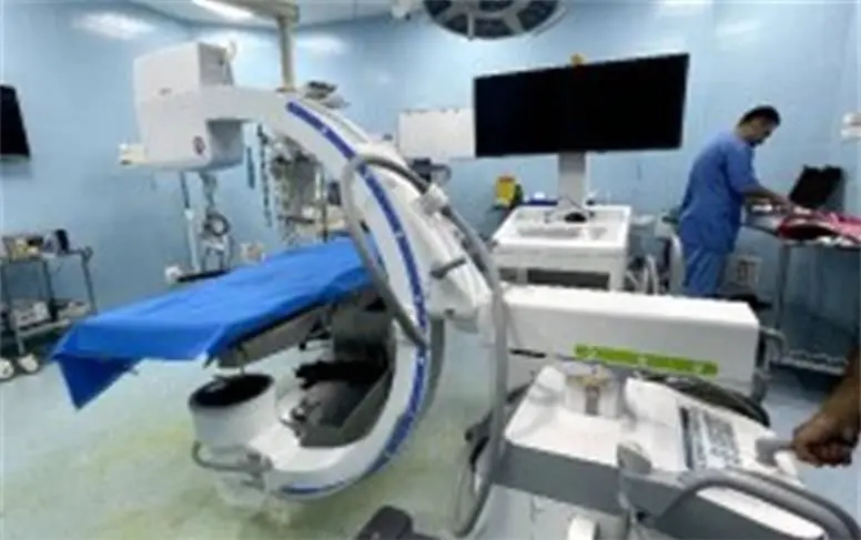 نصب و راه اندازی "دستگاه سی آرم" در اتاق عمل بیمارستان کیش