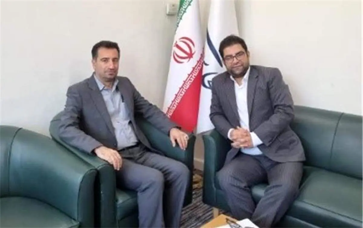 جلسه راهبردی مدیرعامل فولاد اقلید با نماینده مردم اقلید در مجلس