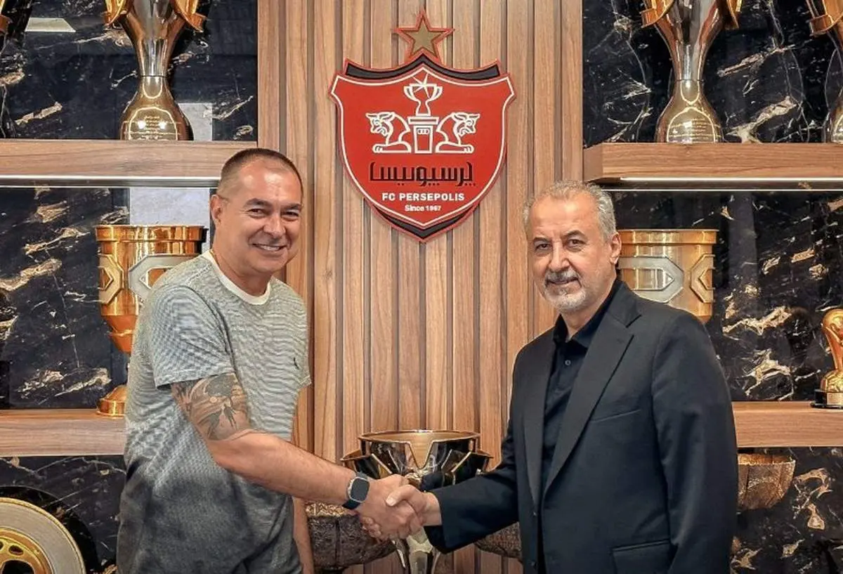 مربی برزیلی با پرسپولیس یکساله بست