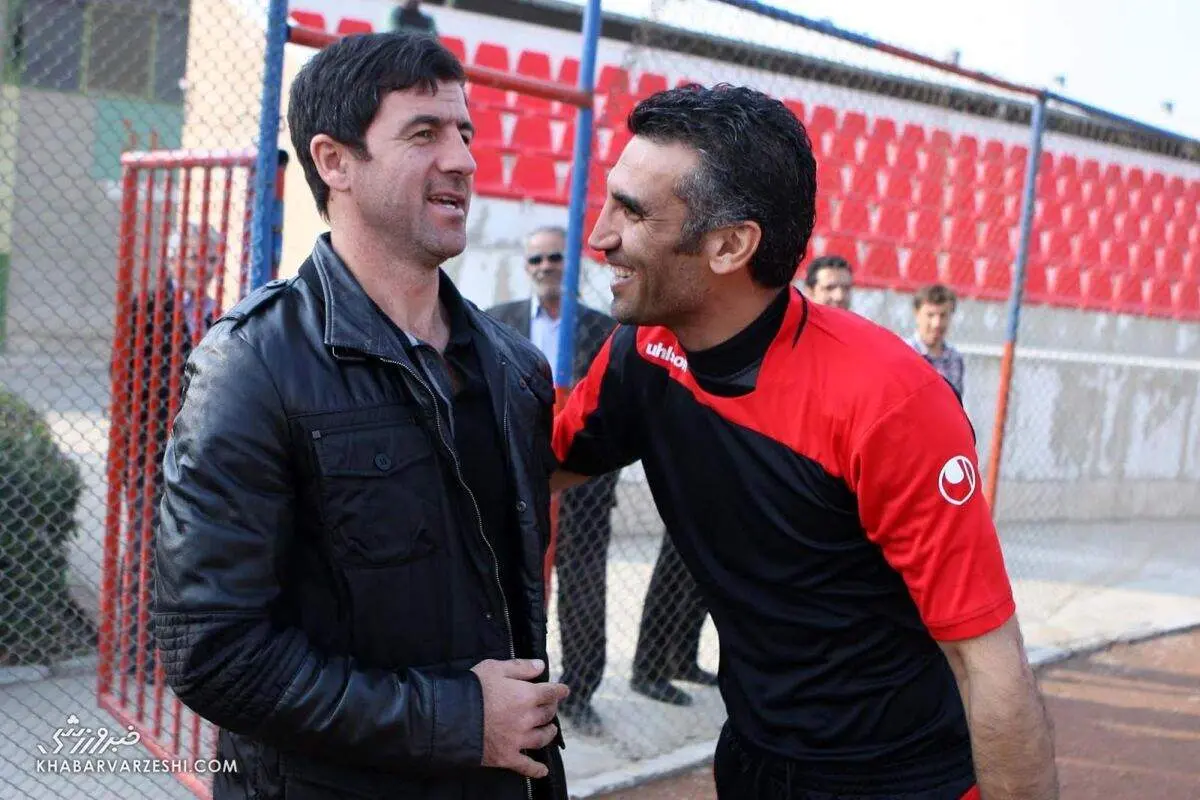 هاشمی‌نسب آقا کریم را بوسید غائله تمام شد/ عکس