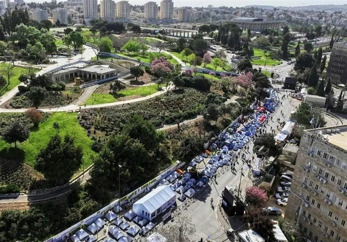 تداوم اعتراضات در قدس و تل‌آویو