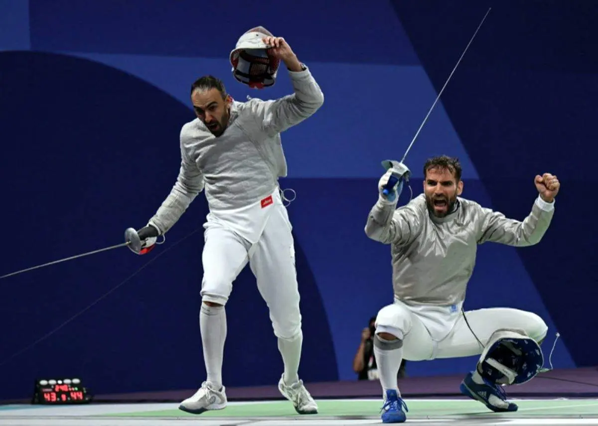 این تصویر غم انگیزترین شادی ورزش ایران است! / عکس