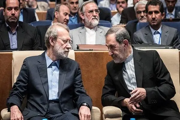 دیدار علی لاریجانی با ولایتی

