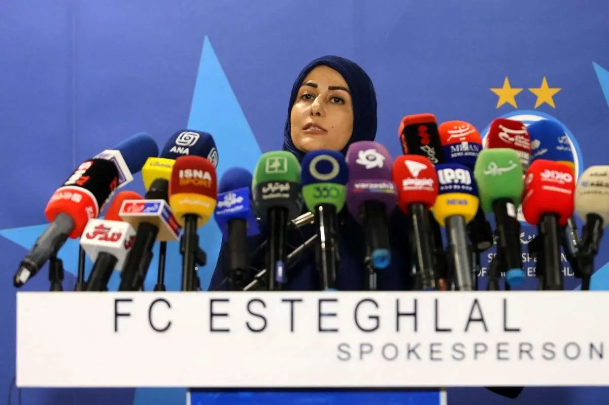 خانم سخنگوی استقلال ناپدید شد