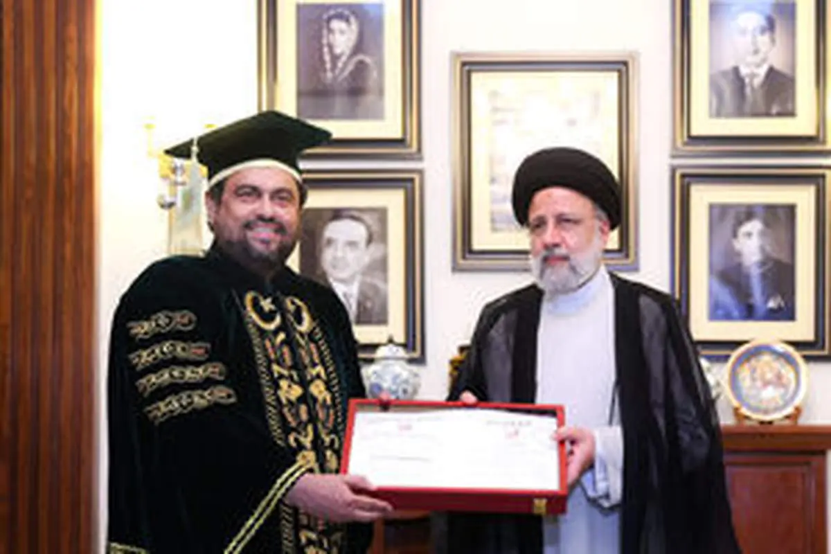 رئیسی در پاکستان دکترای افتخاری گرفت
