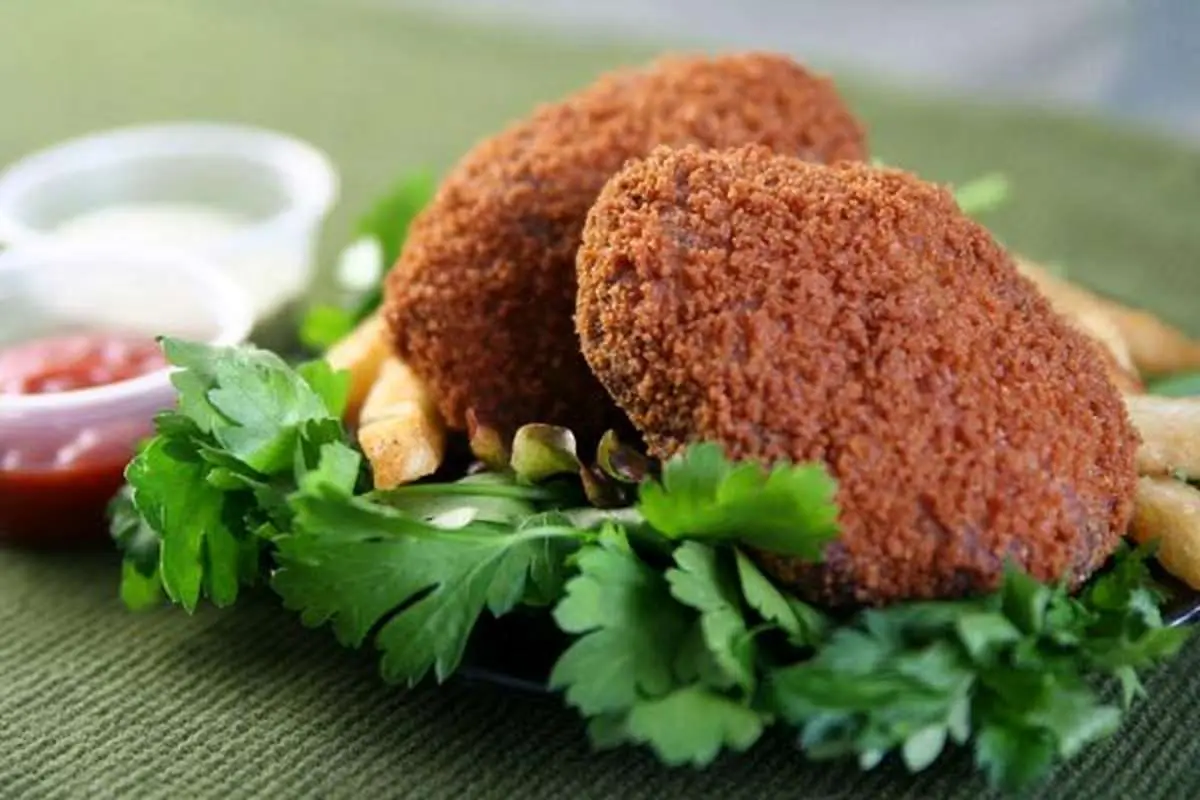 طرز تهیه ناگت گوشت چرخ کرده