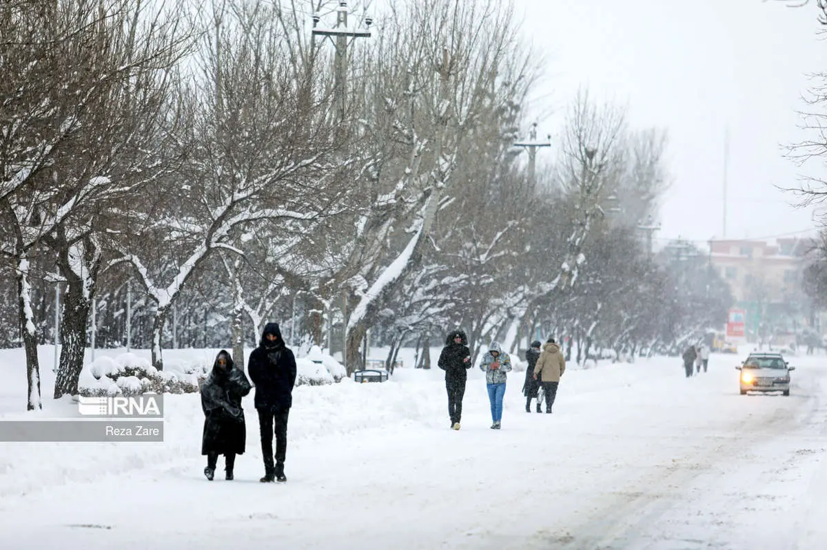 برف ادارات و مدارس  این استان را تعطیل کرد