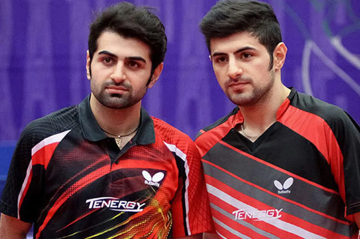 این دو برادر پینگ پنگ ایران را المپیکی کردند/ نیما حریف نوشاد در فینال!