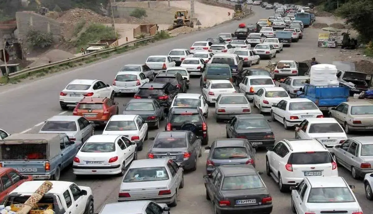 ترافیک سنگین در جادههای شمالی/ هشدار پلیس به رانندگان