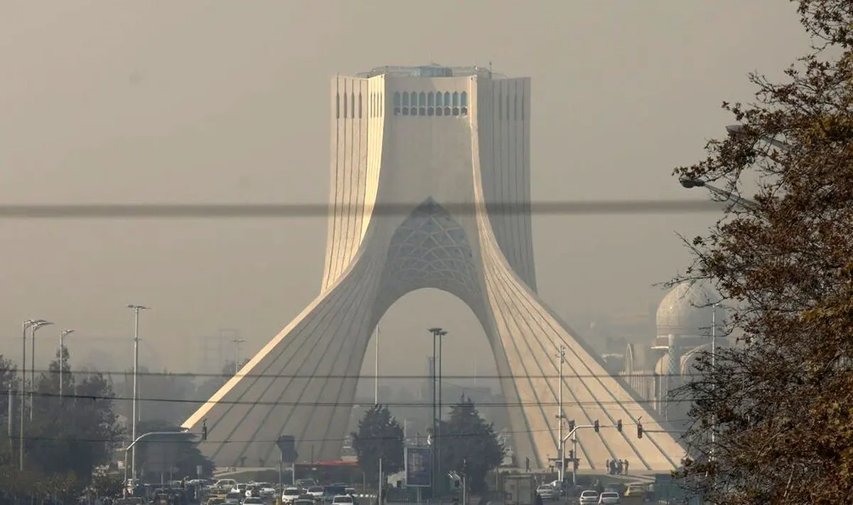 هوای تهران آلوده و برای گروه های حساس ناسالم است