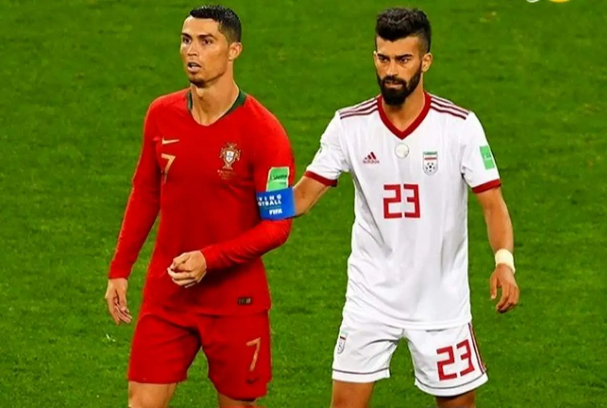 رقابت رامین رضاییان با رونالدو در لیگ قهرمانان