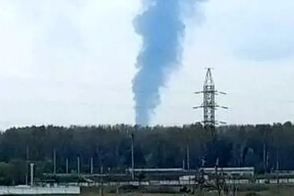 حمله پهپادهای اوکراینی به تاسیسات نفتی گازپروم روسیه
