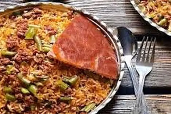طرز تهیه لوبیا پلو مجلسی به سبک مامان پز