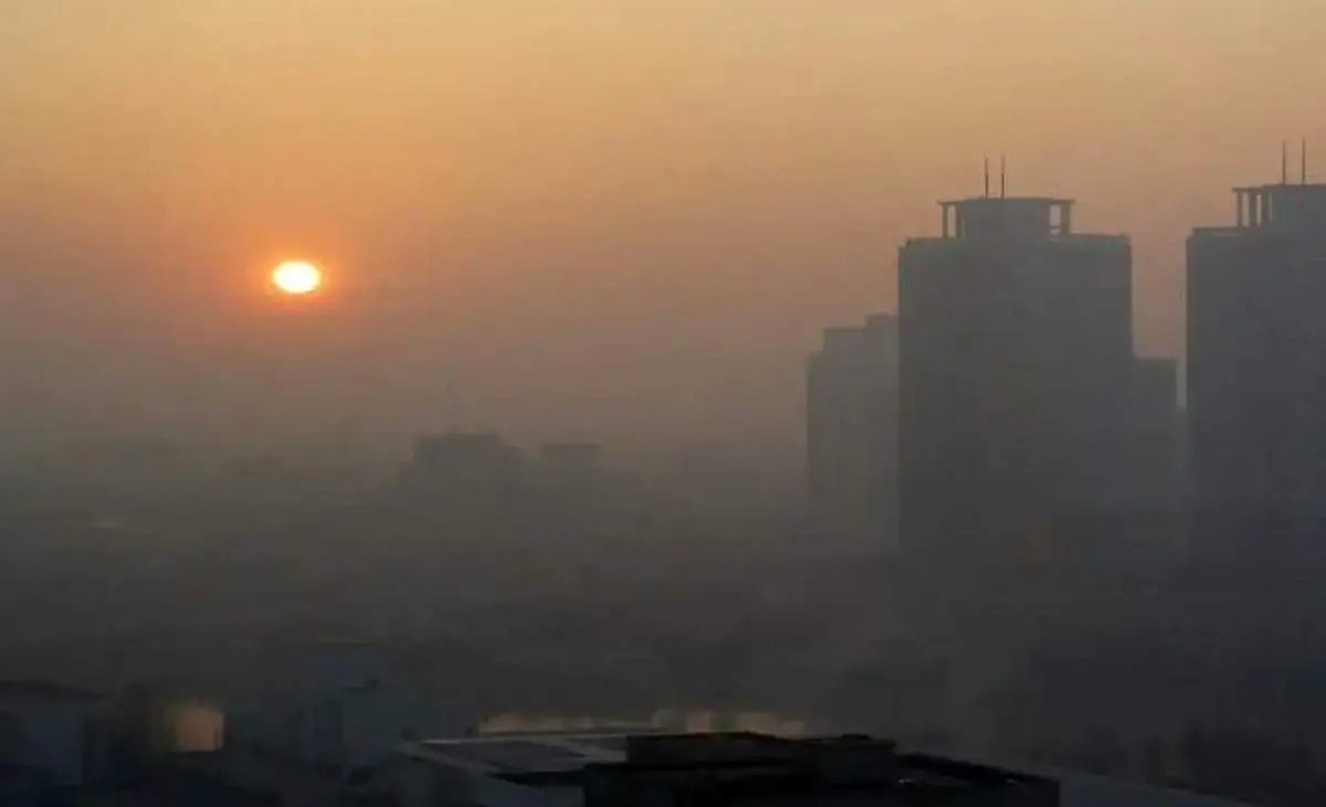 وضعیت هوای تهران نارنجی شد