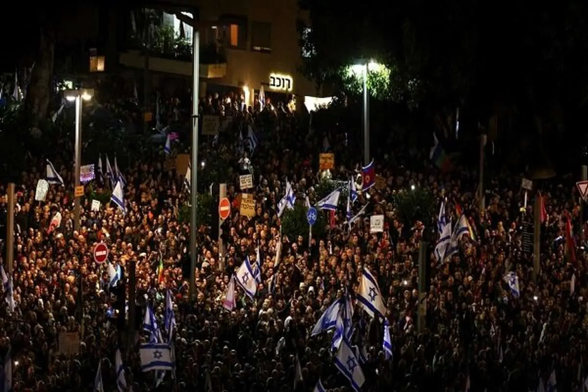خانه نتانیاهو به  محاصره معترضان در آمد