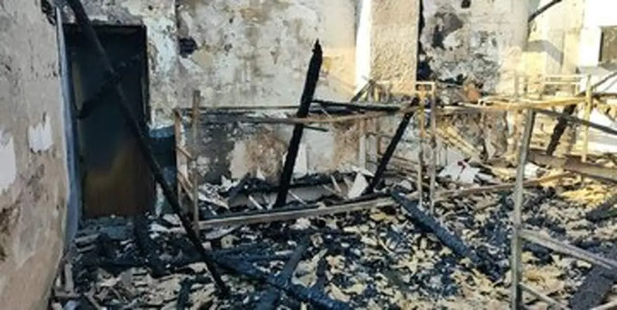 علت آتشسوزی مرگبار کمپ ترک اعتیاد