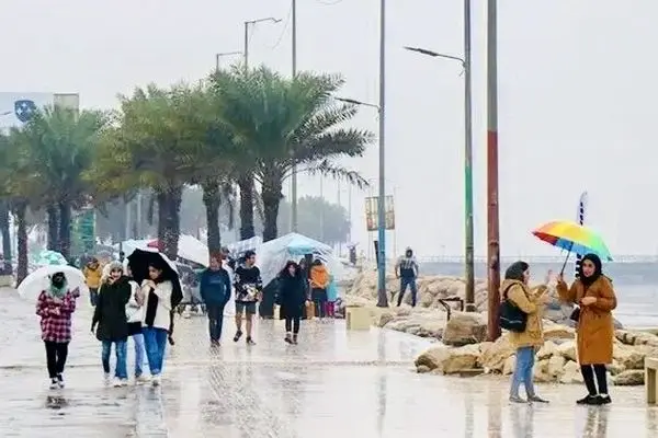 پیش بینی هواشناسی هرمزگان تا شنبه 29 آذر/ رگبار شدید باران و تگرگ